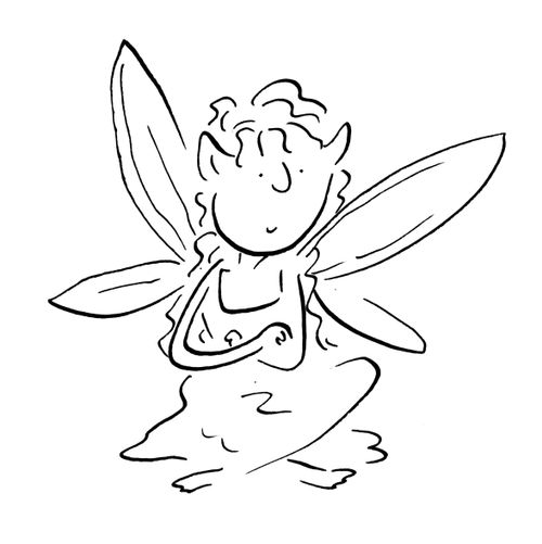 Sitting Fairy