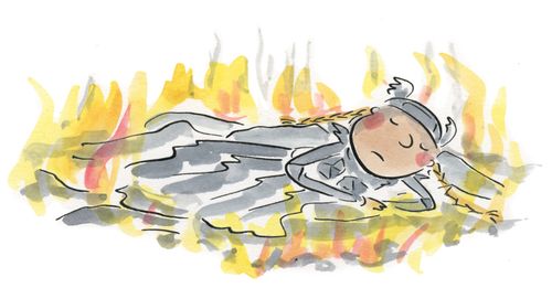 Brunhilde and her ring of fire