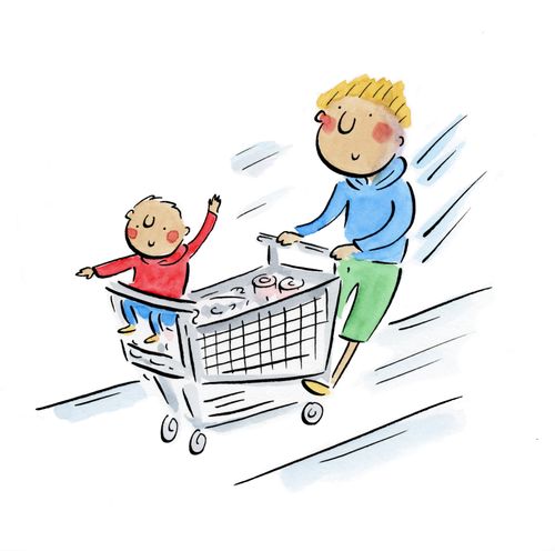 Shopping Trolley Fun