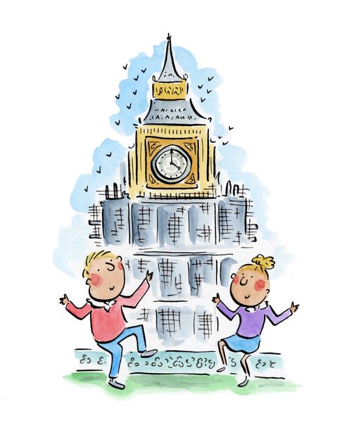Big Ben Scaffolding coming off