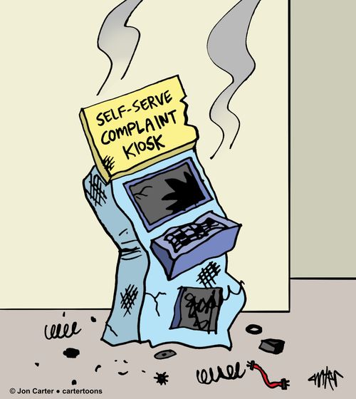 Self-serve Complaint Kiosk