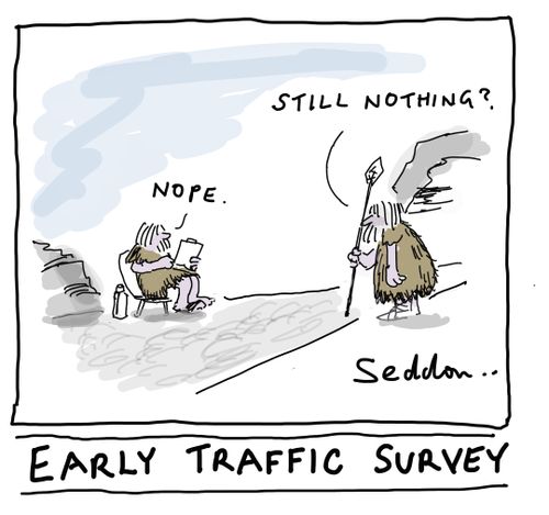 Early traffic survey