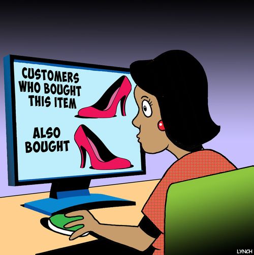 Website reads 'Customers who bought this item... also bought...'.