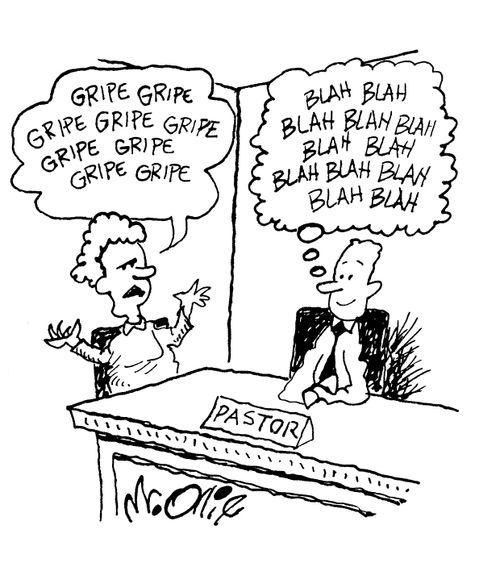 "Gripe, gripe, gripe, gripe...