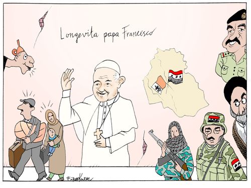 Pope Francis begins historic Iraq visit despite coronavirus
