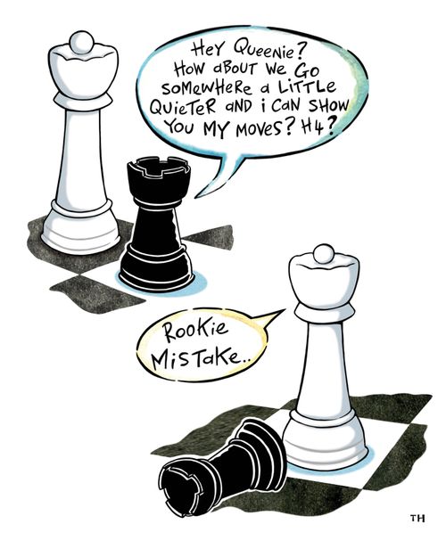Rookie mistake...