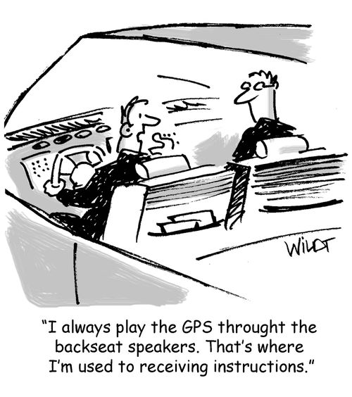 I always play the GPS through the backseat speakers. That's were I'm used to receiving instructions.