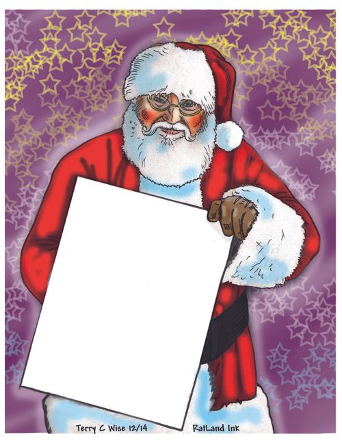Blank Christmas Card