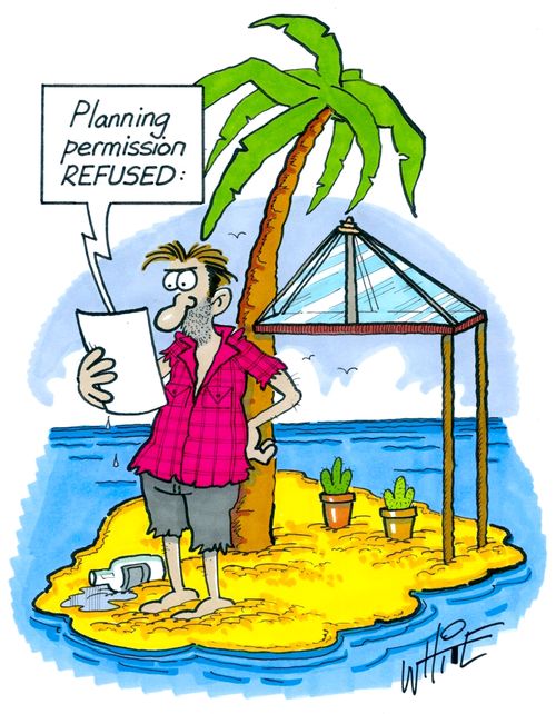 Planning permission REFUSED...