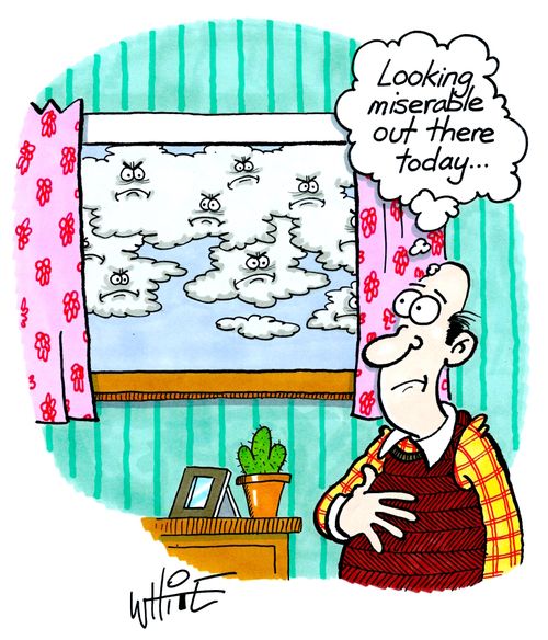 Looking miserable out there today...