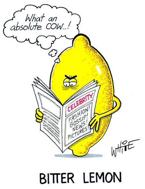bitter lemon...