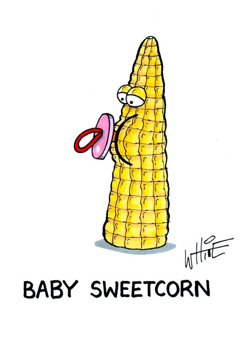 baby sweetcorn...