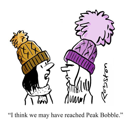 "I think we may have reached Peak Bobble."