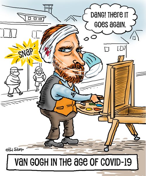 Van Gogh in the age of COVID-19