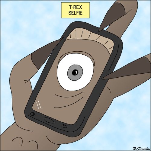 T-Rex Selfie