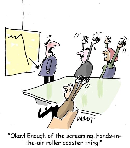 Okay! Enough of the screaming, hands-in-the-air roller coaster thing!