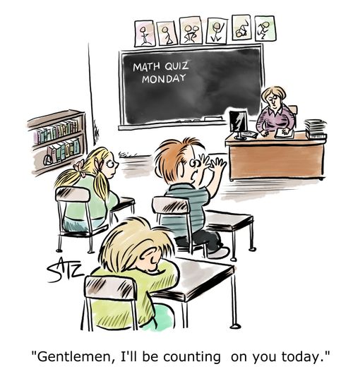 "Gentlemen, I'll be counting on your today."