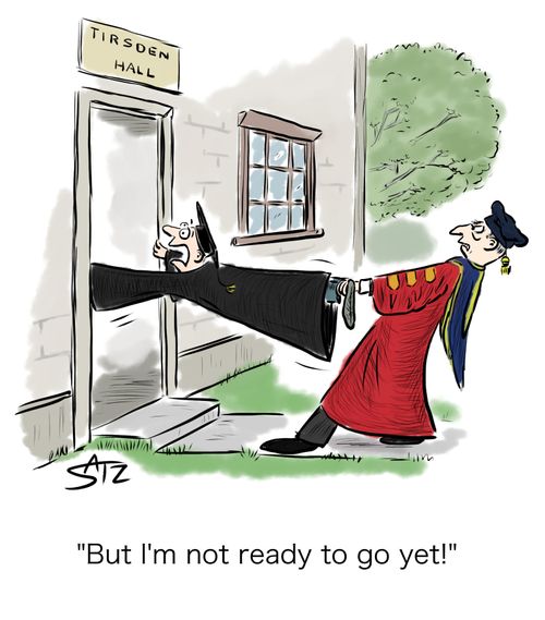 "But I'm not ready to go yet!"