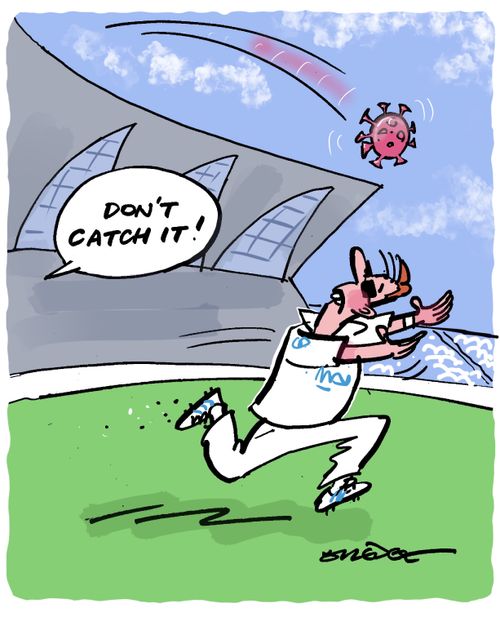 "Don't catch it!"
