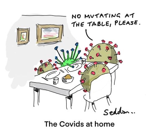 "No mutating at the table, please."