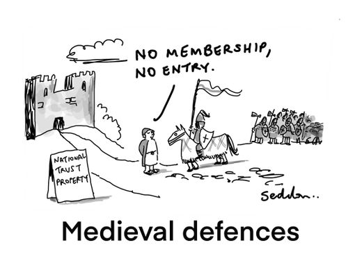 Medieval defences