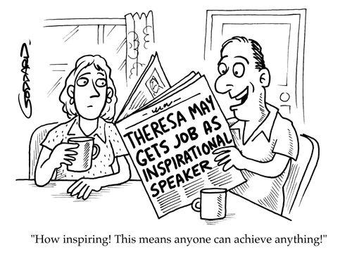 "How inspiring! This means anyone can achieve anything!"