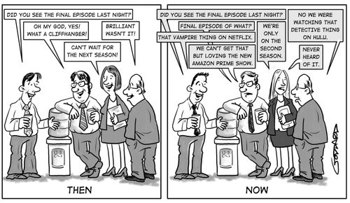 Then and Now.