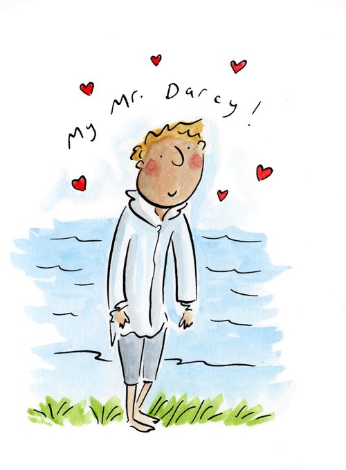 "My Mr Darcy!"