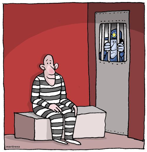 Who is prisoner of whom