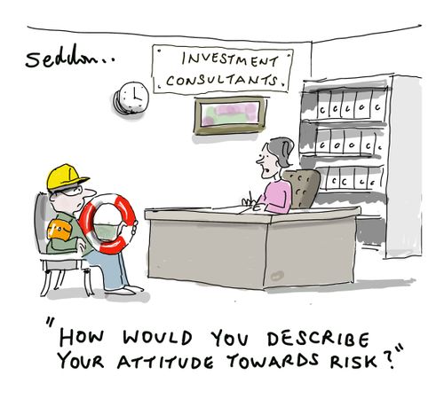 "How would you describe your attitude to risk?"