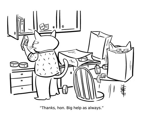 "Thanks, hon. Big help as always."