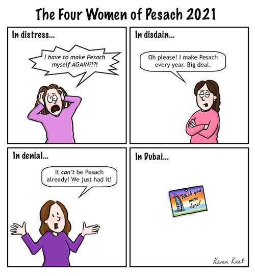 The Four Women of Pesach 2021