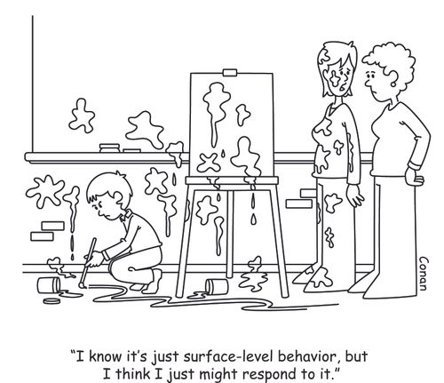 "I know it's surface-level behavior, but I think I just might respond to it."