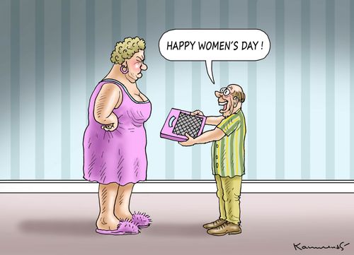"Happy women's day!"