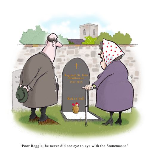 "Poor Reggie, he never did see eye to eye with the Stonemason."
