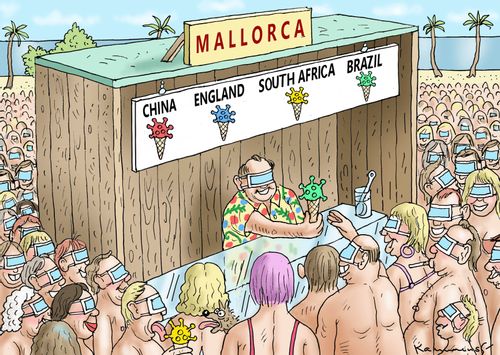 Mallorca: COVID Variants