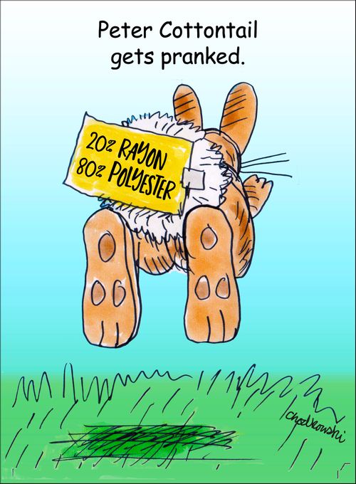 Peter Cottontail gets pranked