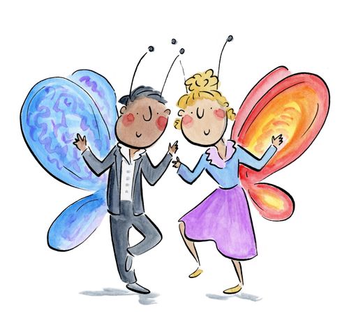 Social butterflies