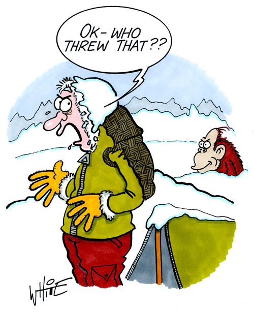 "OK-WHO THREW THAT..??