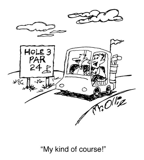 "My kind of course."