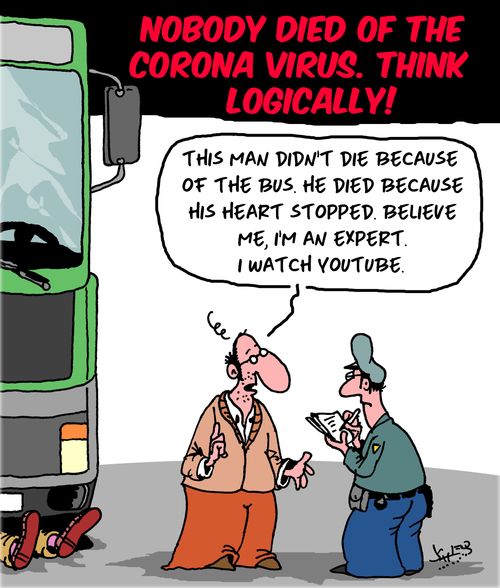 Nobody Died of the Corona Virus Think Logically!
