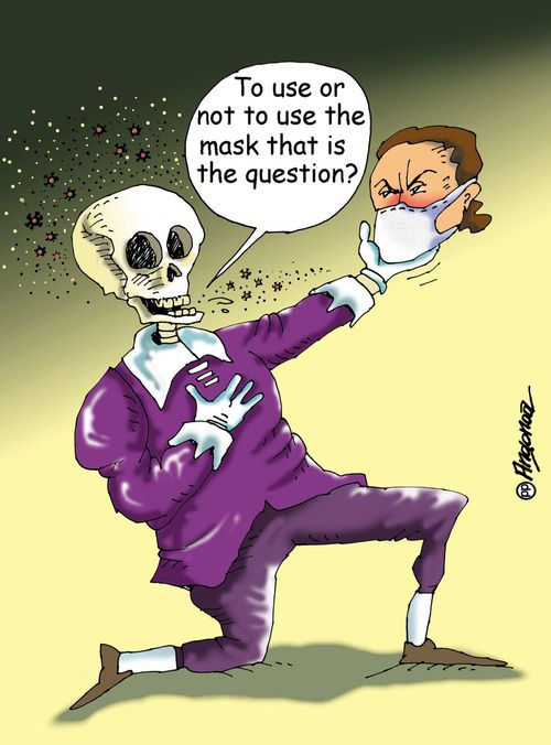 "To use or not to use the mask that is the question?"