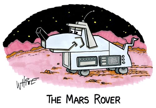 The Mars Rover...