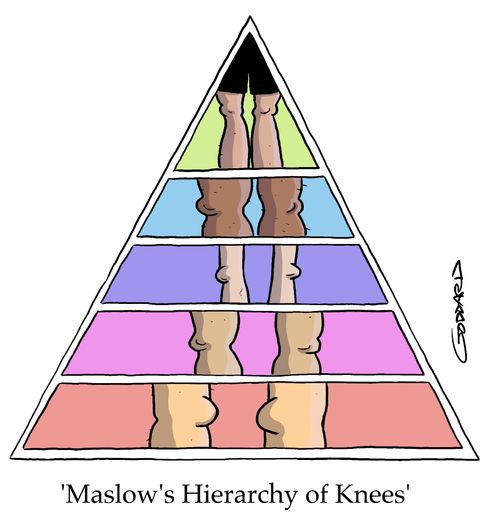 'Maslow's Hierarchy of Knees'