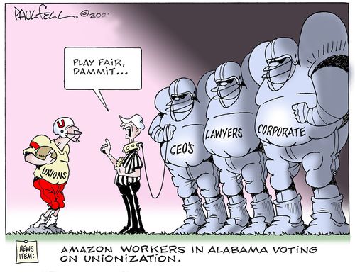 Amazon workers in Alabama voting on unionization