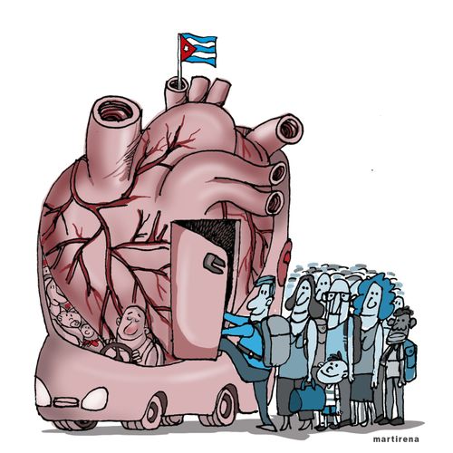 Difficulties in transport and solidarity in Cuba