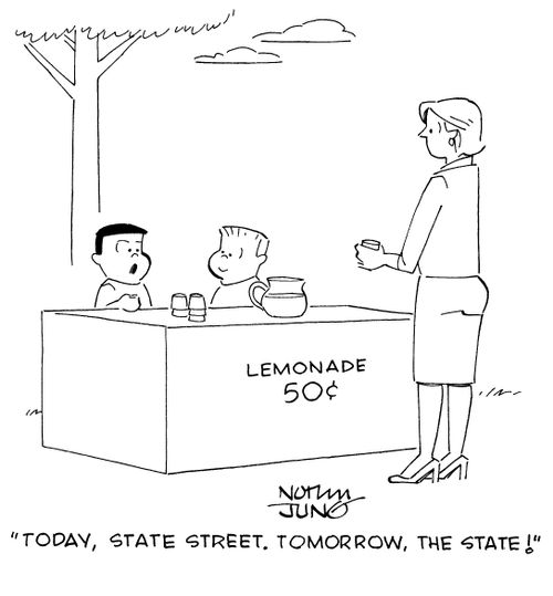"Today, State Street. Tomorrow, the State!"