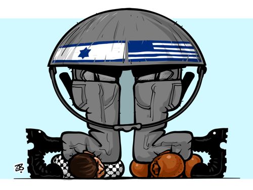 Supression of Palestine