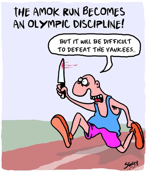 The Amok Run Becomes Han Olympic Discipline!