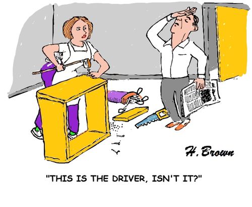 "This is the driver, isn't it?"